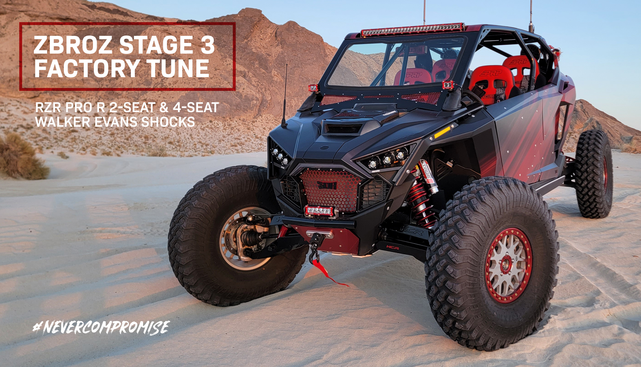 RZR Pro R Walker Evans Stage 3 Kit